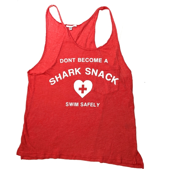 NWOT Wildfox XS Beach or Pool Lifeguard Tank - Picture 2 of 4